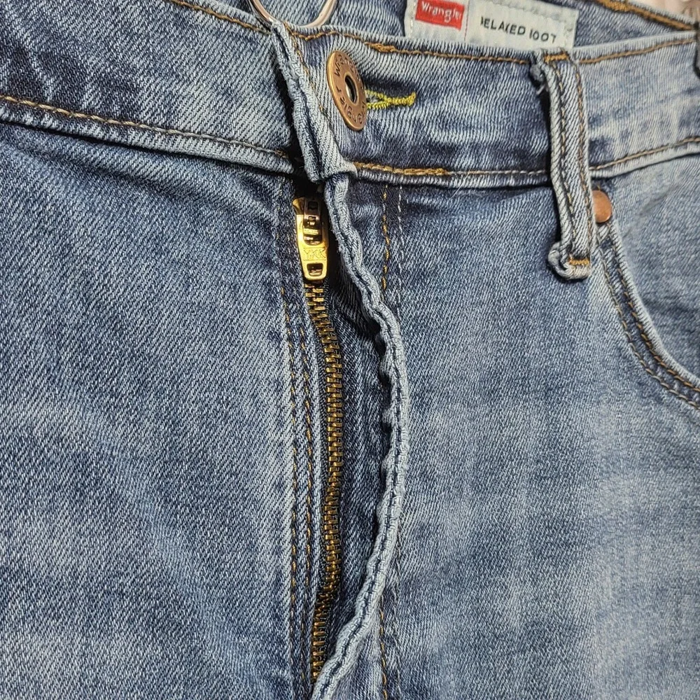 Wrangler Mens Relaxed Bootcut Jeans Medium Wash Premium‎ Quality Denim 34w